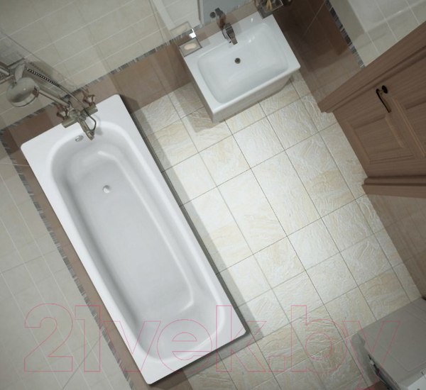 Изображение товара Ванна стальная BLB Universal 150x70 / B50HAH001 (с шумоизоляцией)