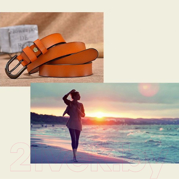 Изображение товара Ремень женский Ezcase Koloss Agnia K6.8 (светло-коричневый)