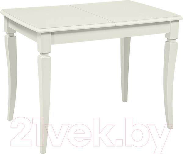 Изображение товара Обеденный стол ТехКомПро Азалия П1000 68x100-150 (бук/тон1/ножка изогнутая)