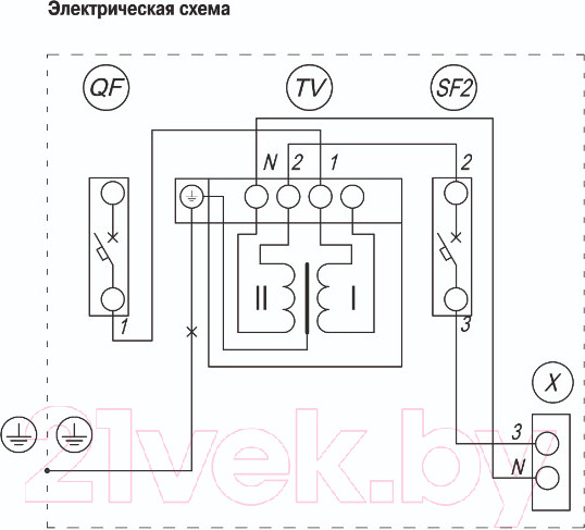 Изображение товара Ящик силовой IEK ЯТП-0.25 220/12-2 36 УХЛ4 IP30 / MTT12-012-0250