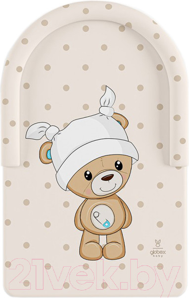 Изображение товара Доска пеленальная GLOBEX Комфорт Мишка в платке / 4205/5