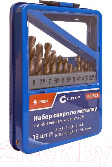 Изображение товара Набор сверл Cutop 48-603