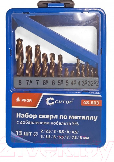 Изображение товара Набор сверл Cutop 48-603