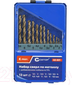 Изображение товара Набор сверл Cutop 48-601