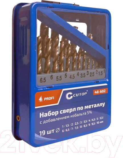 Изображение товара Набор сверл Cutop 48-602