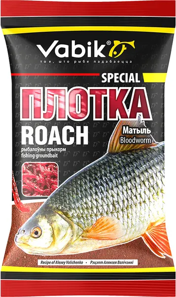 Изображение товара Прикормка рыболовная Vabik Special Плотва Мотыль / 6699 (1кг)