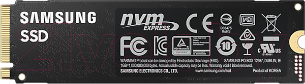 Изображение товара SSD диск Samsung 980 Pro 2TB (MZ-V8P2T0B)
