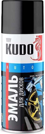Изображение товара Эмаль автомобильная Kudo Для дисков KU-5202 (520мл, светло-серый)