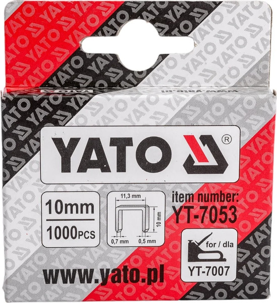 Изображение товара Скобы Yato YT-7053