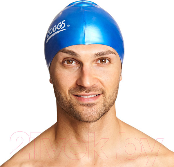 Изображение товара Шапочка для плавания ZoggS Silicone Cap / 300780 (голубой)