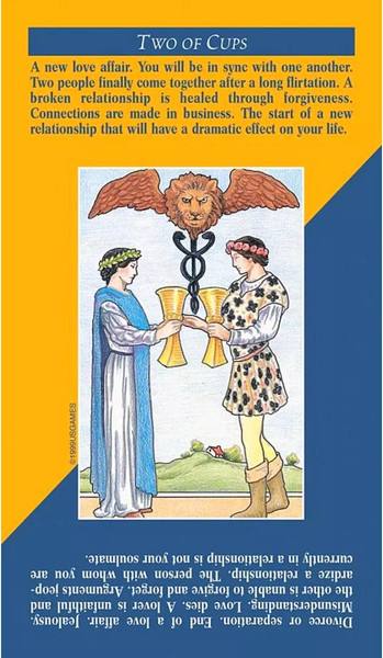 Изображение товара Гадальные карты U.S. Games Systems Quick and Easy Tarot Deck / QET78