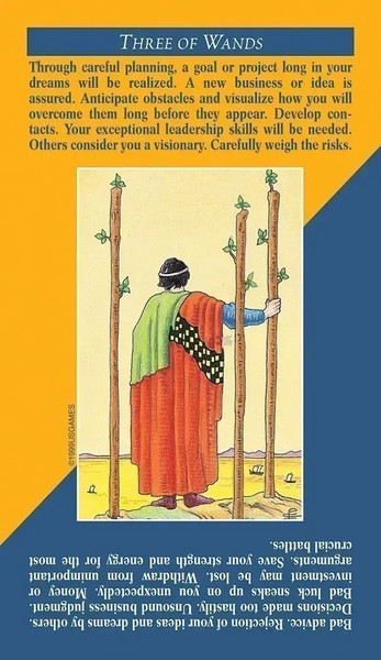 Изображение товара Гадальные карты U.S. Games Systems Quick and Easy Tarot Deck / QET78