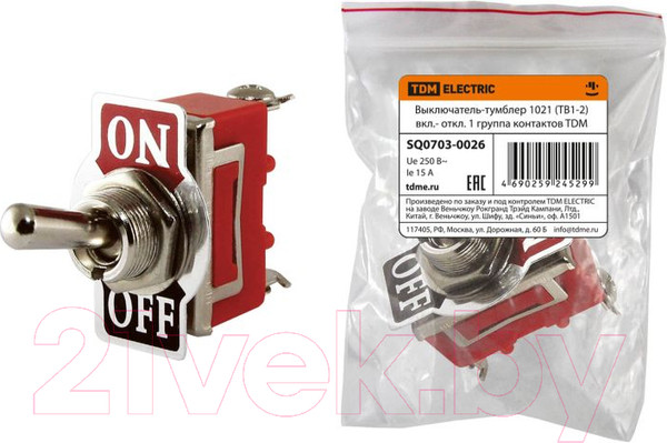 Изображение товара Переключатель пакетный TDM SQ0703-0026