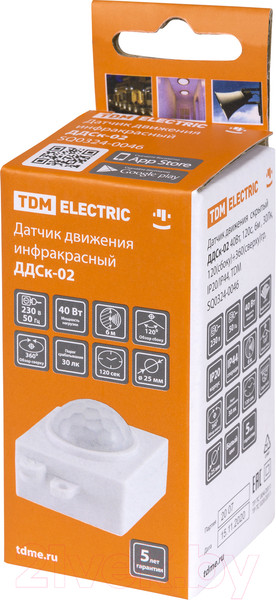 Изображение товара Датчик движения TDM SQ0324-0046