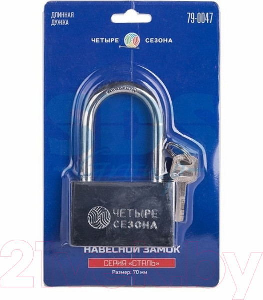 Изображение товара Замок навесной Четыре сезона 79-0047