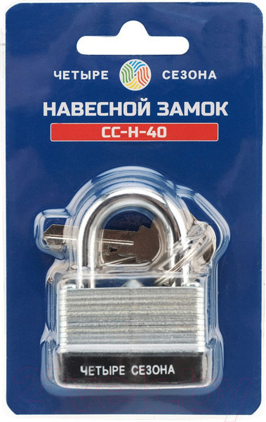 Изображение товара Замок навесной Четыре сезона ССН-40 / 79-0134