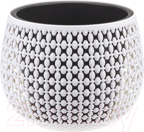 Изображение товара Кашпо Idea Пирула М3100 (белый)