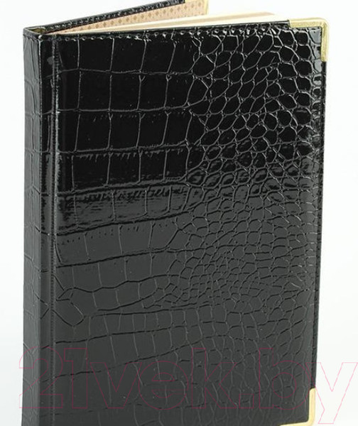 Изображение товара Ежедневник Канц-Эксмо Grand croco / ЕКП52015202 (152л, черный)