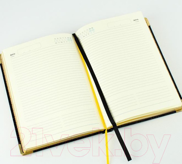 Изображение товара Ежедневник Канц-Эксмо Grand croco / ЕКП52015202 (152л, черный)