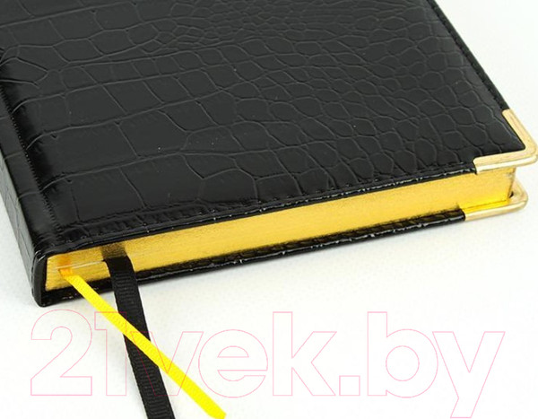 Изображение товара Ежедневник Канц-Эксмо Grand croco / ЕКП52015202 (152л, черный)