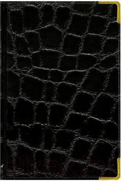 Изображение товара Ежедневник Канц-Эксмо Grand croco / ЕКП52015202 (152л, черный)