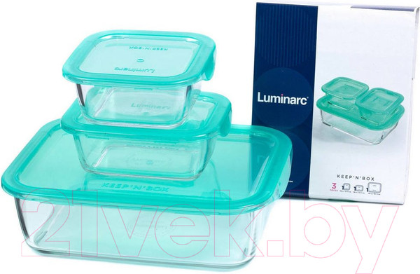 Изображение товара Набор контейнеров Luminarc Keep N Box Q4177 (3шт)