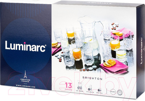 Изображение товара Набор для напитков Luminarc Brighton Q5981 (13шт)