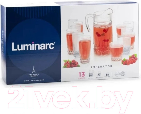 Изображение товара Набор для напитков Luminarc Imperator P1272 (13шт)