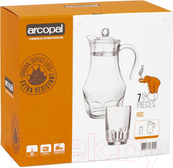 Изображение товара Набор для напитков Arcopal Roc Q5846 (7шт)