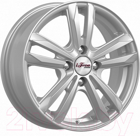 Изображение товара Литой диск iFree Маскот 15x6" 4x100мм DIA 60.1мм ET 50мм Нео-классик
