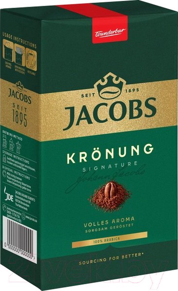 Кофе молотый Jacobs Kronung (500г)