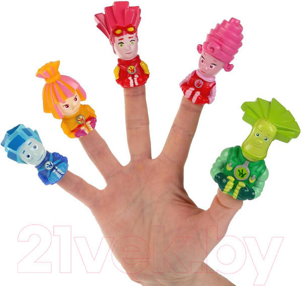 Изображение товара Пальчиковый кукольный театр Капитошка Фиксики / LXPT-FIX