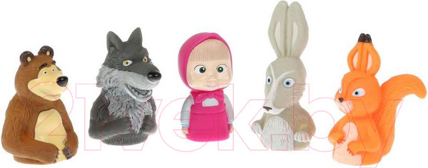 Изображение товара Пальчиковый кукольный театр Капитошка Маша и Медведь / ST-FT1801