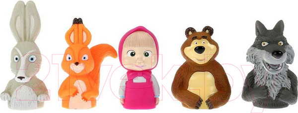 Изображение товара Пальчиковый кукольный театр Капитошка Маша и Медведь / ST-FT1801