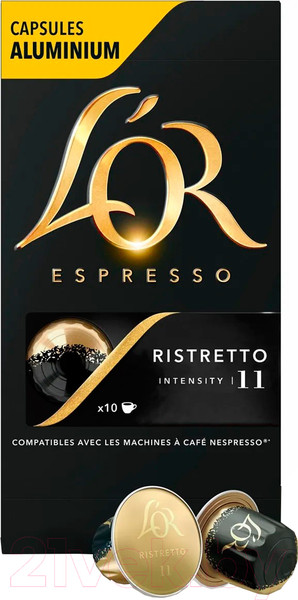Изображение товара Кофе в капсулах L'OR Espresso Ristretto (10х52г)