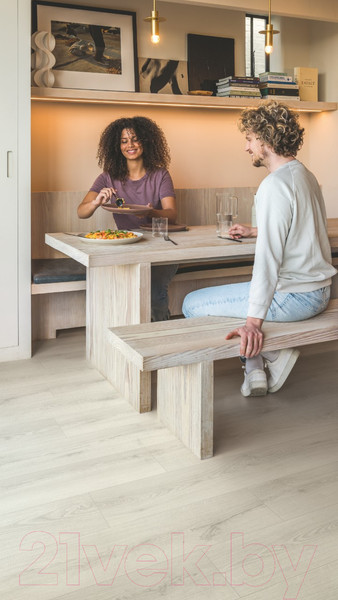 Изображение товара Ламинат Quick-Step Classic Дуб пепельный серый (CLH5786)