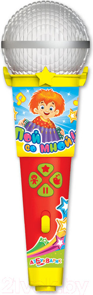 Изображение товара Музыкальная игрушка Азбукварик Пой со мной! Песенки В. Шаинского