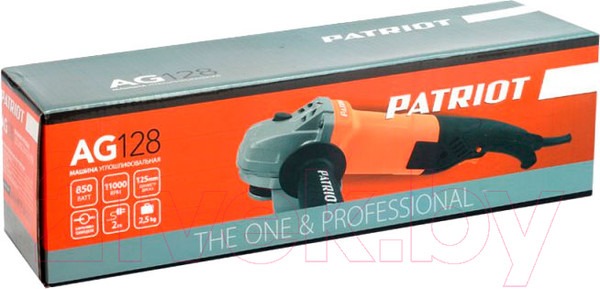 Изображение товара Угловая шлифовальная машина PATRIOT AG 128