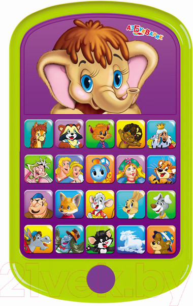 Изображение товара Развивающая игрушка Азбукварик Мультиплеер. Мамонтенок / 1764