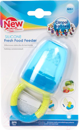 Изображение товара Ниблер Canpol Силиконовый / 56/010 (голубой)