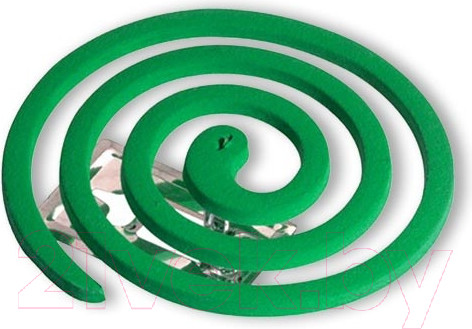 Изображение товара Набор спиралей от насекомых Nadzor Малодымные (10шт, зеленый)