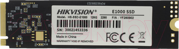 Изображение товара SSD диск Hikvision 256GB (HS-SSD-E1000-256G)