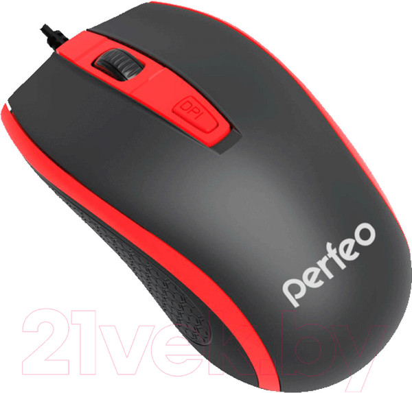 Изображение товара Мышь Perfeo Profil / PF-4928 (черный/красный)