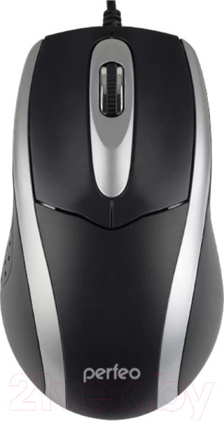 Изображение товара Мышь Perfeo Tour / PF-A4751 (черный/серебристый)