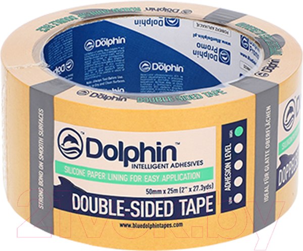 Изображение товара Скотч двухсторонний Blue Dolphin DPP H (50ммx25м)