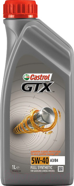Изображение товара Моторное масло Castrol GTX 5W40 A3/B4 / 15B9F6 (1л)