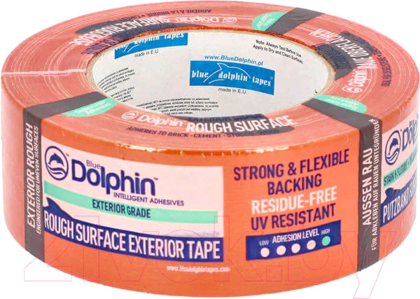 Изображение товара Лента малярная Blue Dolphin Rough Surface DT-PR O (48ммx20м)