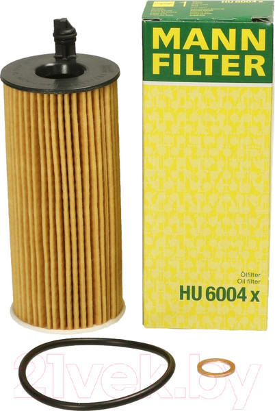 Изображение товара Масляный фильтр Mann-Filter HU6004X