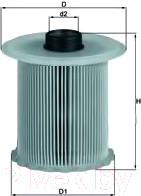 Изображение товара Топливный фильтр Knecht/Mahle KX81D