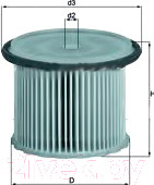 Изображение товара Топливный фильтр Knecht/Mahle KX63/1